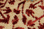8x10 Brown and Ivory Turkish Tribal Rug