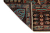 8x10 Brown and Multicolor Turkish Oushak Rug