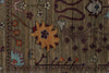 8x9 Brown and Multicolor Anatolian Traditional Rug