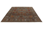 8x9 Brown and Multicolor Anatolian Traditional Rug