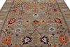 8x9 Brown and Multicolor Anatolian Traditional Rug