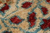 8x10 Navy and Ivory Turkish Tribal Rug