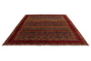 8x10 Red and Multicolor Anatolian Traditional Rug