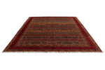 8x10 Red and Multicolor Anatolian Traditional Rug