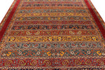 8x10 Red and Multicolor Anatolian Traditional Rug