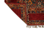 8x10 Red and Multicolor Anatolian Traditional Rug
