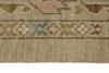 10x14 Brown and Multicolor Turkish Oushak Rug
