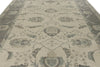 10x14 Ivory and Gray Turkish Oushak Rug