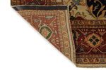 10x14 Ivory and Rust Turkish Tribal Rug