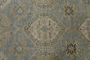 13x20 Light Blue and Multicolor Turkish Tribal Rug