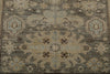 6x8 Light Gray and Light Brown Turkish Tribal Rug