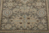 6x8 Light Gray and Light Brown Turkish Tribal Rug