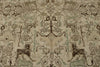 10x14 Ivory and Brown Persian Traditional Rug