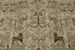 10x14 Ivory and Brown Persian Traditional Rug