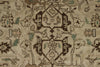 10x14 Ivory and Brown Persian Traditional Rug