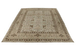 10x14 Ivory and Brown Persian Traditional Rug