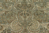 10x18 Ivory and Multicolor Turkish Oushak Rug