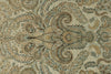 10x18 Ivory and Multicolor Turkish Oushak Rug