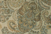 10x18 Ivory and Multicolor Turkish Oushak Rug
