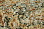 10x18 Ivory and Multicolor Turkish Oushak Rug