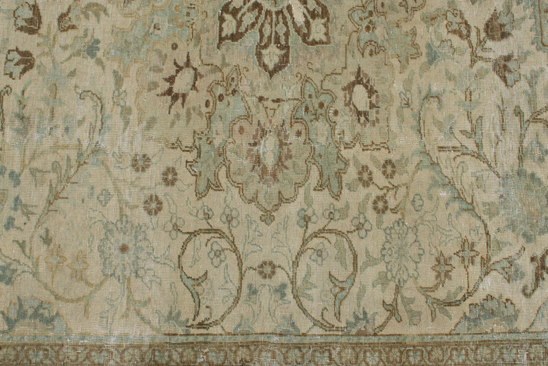 6x10 Ivory and Multicolor Persian Traditional Rug