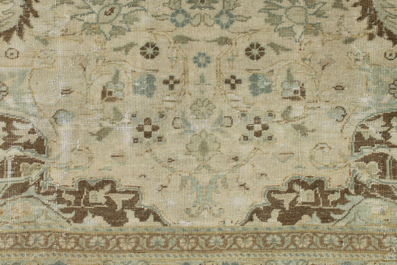 6x10 Ivory and Multicolor Persian Traditional Rug