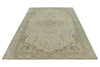 6x10 Ivory and Multicolor Persian Traditional Rug