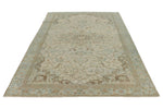6x10 Ivory and Multicolor Persian Traditional Rug