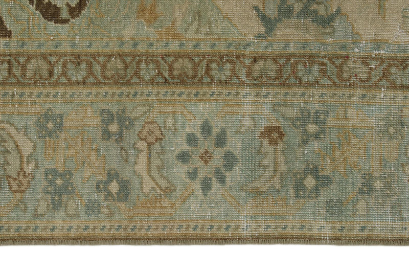 6x10 Ivory and Multicolor Persian Traditional Rug