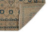 5x7 Ivory and Multicolor Turkish Tribal Rug