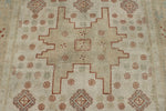5x9 Beige and Ivory Persian Traditional Rug