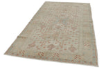 5x9 Beige and Ivory Persian Traditional Rug