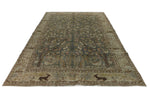 7x11 Gray and Multicolor Persian Traditional Rug