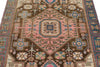 4x6 Pink and Blue Persian Traditional Rug