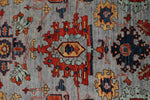 6x18 Gray and Blue Anatolian Traditional Rug