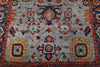6x18 Gray and Blue Anatolian Traditional Rug