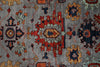 6x18 Gray and Blue Anatolian Traditional Rug
