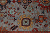 6x18 Gray and Blue Anatolian Traditional Rug