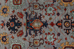 6x18 Gray and Blue Anatolian Traditional Rug