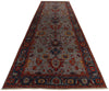 6x18 Gray and Blue Anatolian Traditional Rug