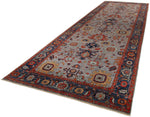 6x18 Gray and Blue Anatolian Traditional Rug