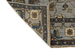 6x17 Gray and Light Blue Anatolian Traditional Rug