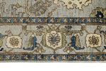 6x17 Gray and Light Blue Anatolian Traditional Rug