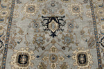6x17 Gray and Light Blue Anatolian Traditional Rug