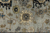 6x17 Gray and Light Blue Anatolian Traditional Rug