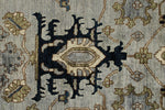 6x17 Gray and Light Blue Anatolian Traditional Rug