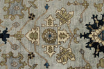 6x17 Gray and Light Blue Anatolian Traditional Rug