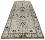 6x17 Gray and Light Blue Anatolian Traditional Rug