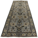 6x17 Gray and Light Blue Anatolian Traditional Rug