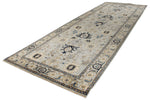6x17 Gray and Light Blue Anatolian Traditional Rug